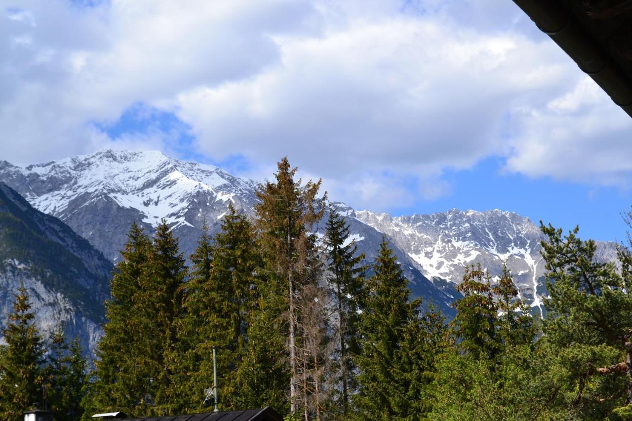 Andys Bergblick Daire Leutasch Dış mekan fotoğraf