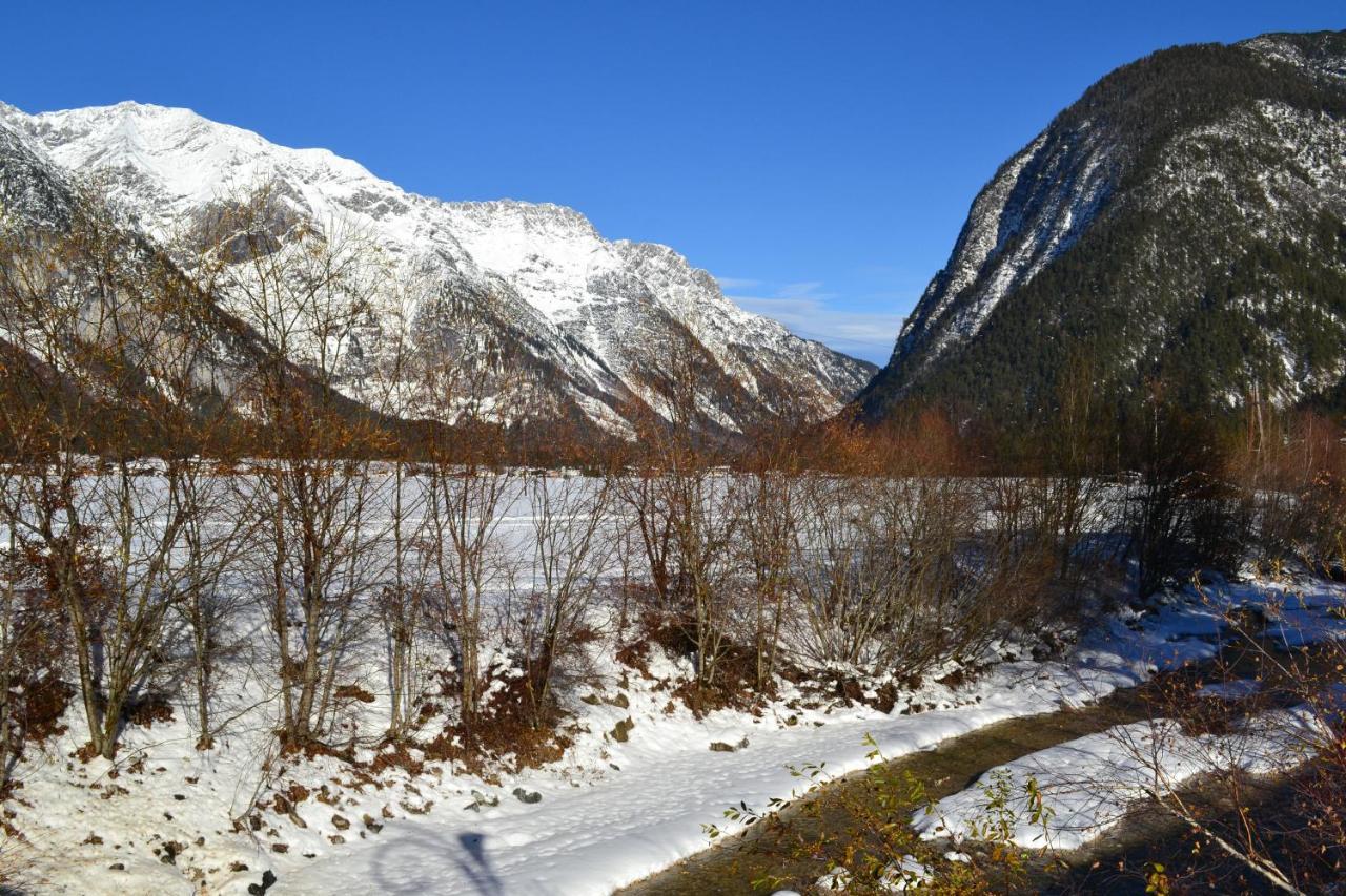 Andys Bergblick Daire Leutasch Dış mekan fotoğraf