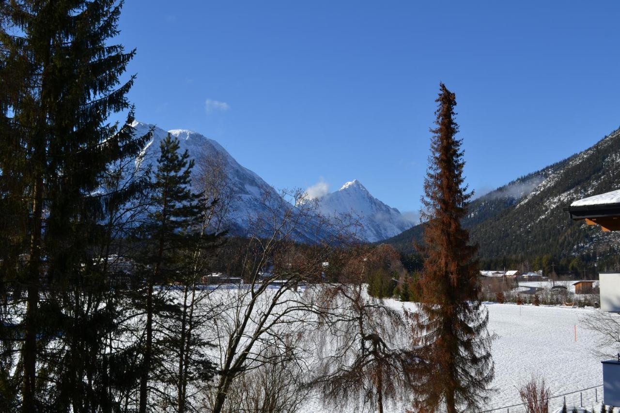 Andys Bergblick Daire Leutasch Dış mekan fotoğraf