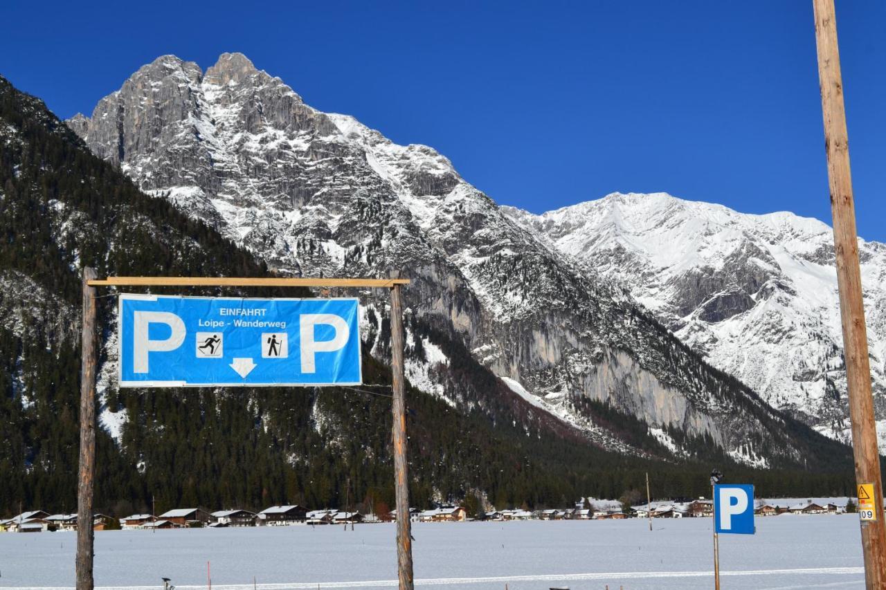 Andys Bergblick Daire Leutasch Dış mekan fotoğraf