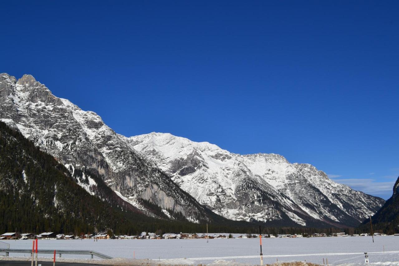 Andys Bergblick Daire Leutasch Dış mekan fotoğraf