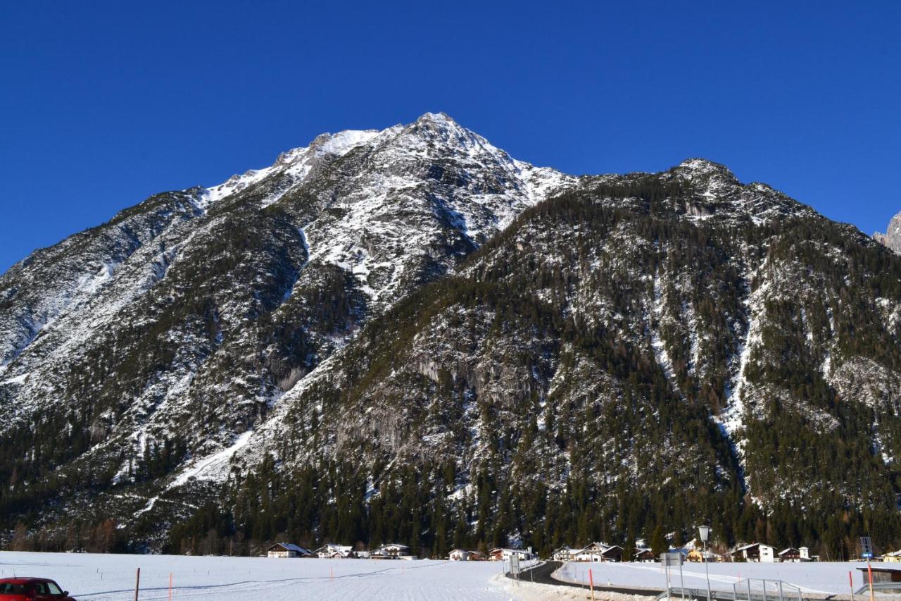 Andys Bergblick Daire Leutasch Dış mekan fotoğraf